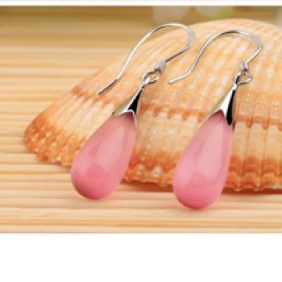 NEW!💙💎PINK💗OPAL! TEARDROP WATER DROPS💎💙PRETTY - Picture 6 of 8